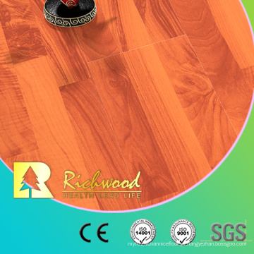 Revestimento laminado Bordo impermeável U-Grooved da noz E3 AC3 do vinil 8.3mm